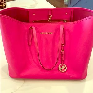 Michael Kors Large Pink Tote
